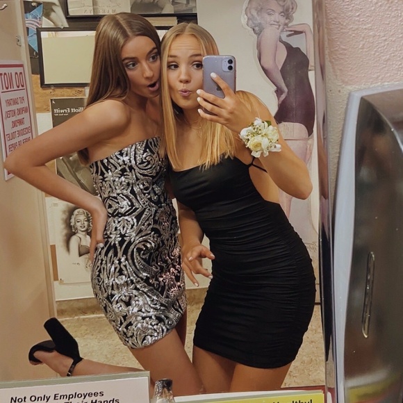 COPY - Livin for Tonight Sequin Bodycon Dress - Picture 2 of 2